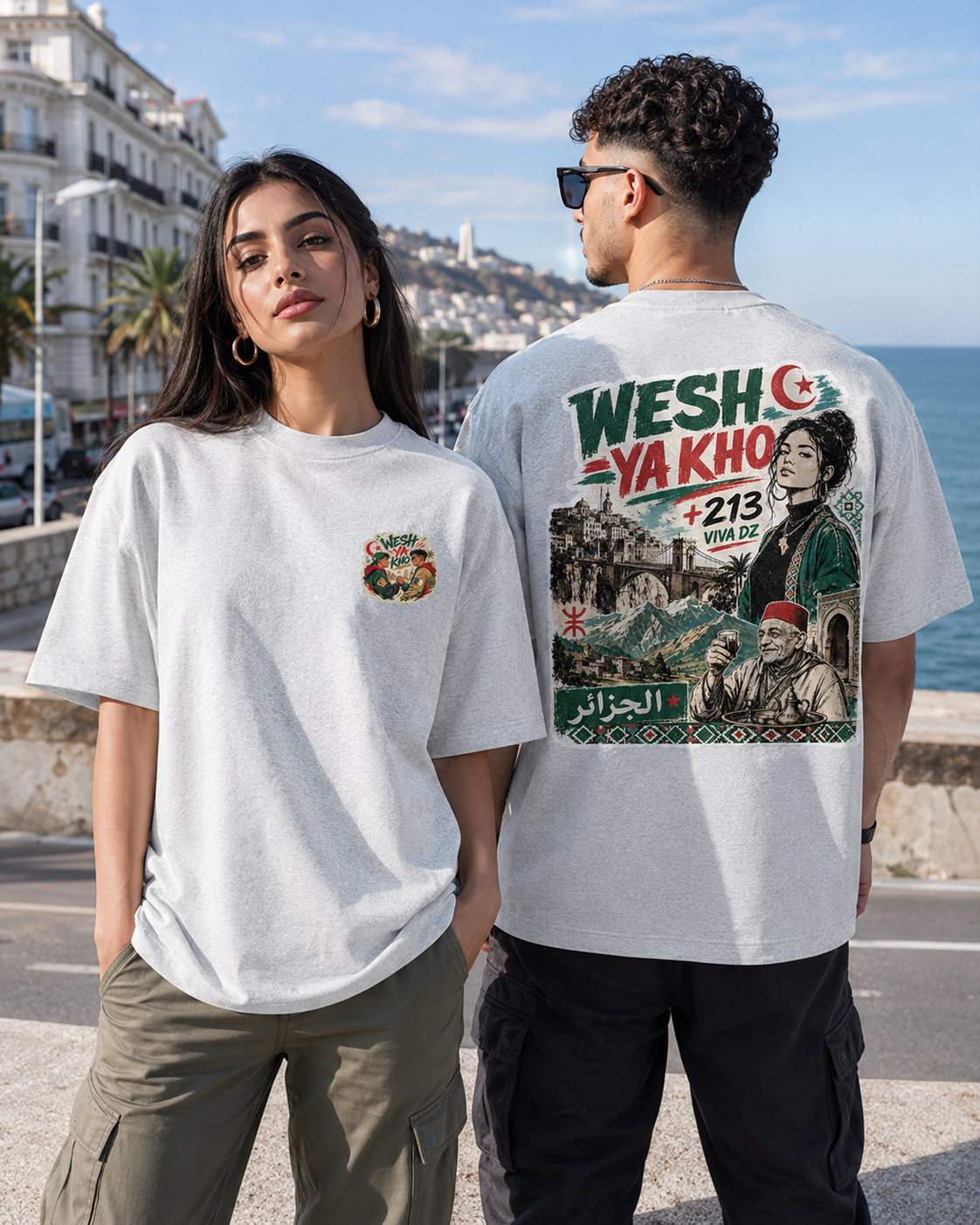 Wesh Ya Kho +213 Oversized T-Shirt – DZ Streetwear