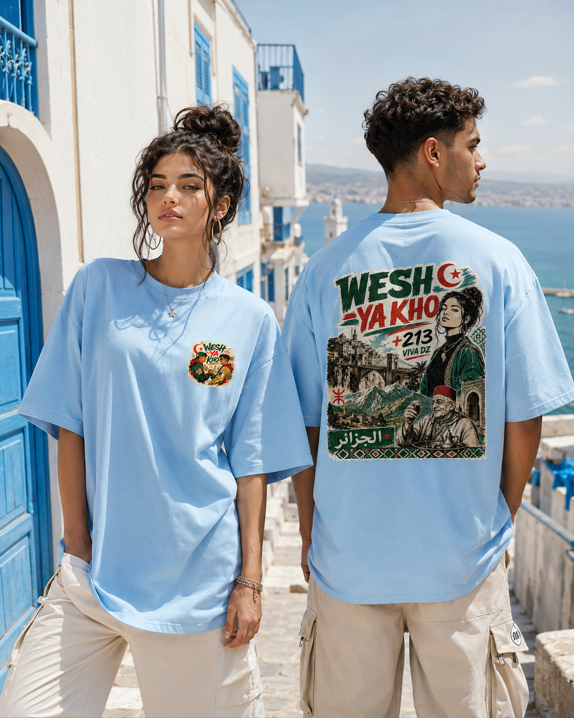 Wesh Ya Kho +213 Oversized T-Shirt – DZ Streetwear