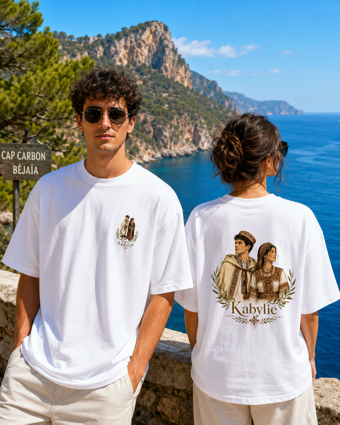 Kabylie Oversized Cotton T-Shirt