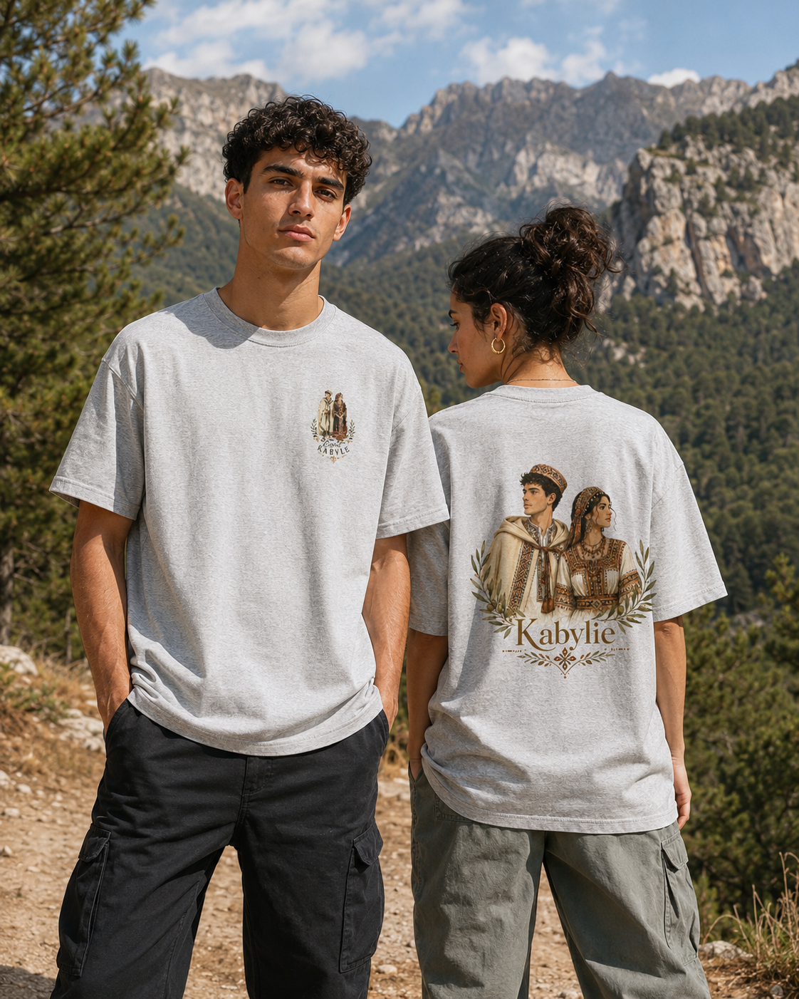 Kabylie Oversized Cotton T-Shirt