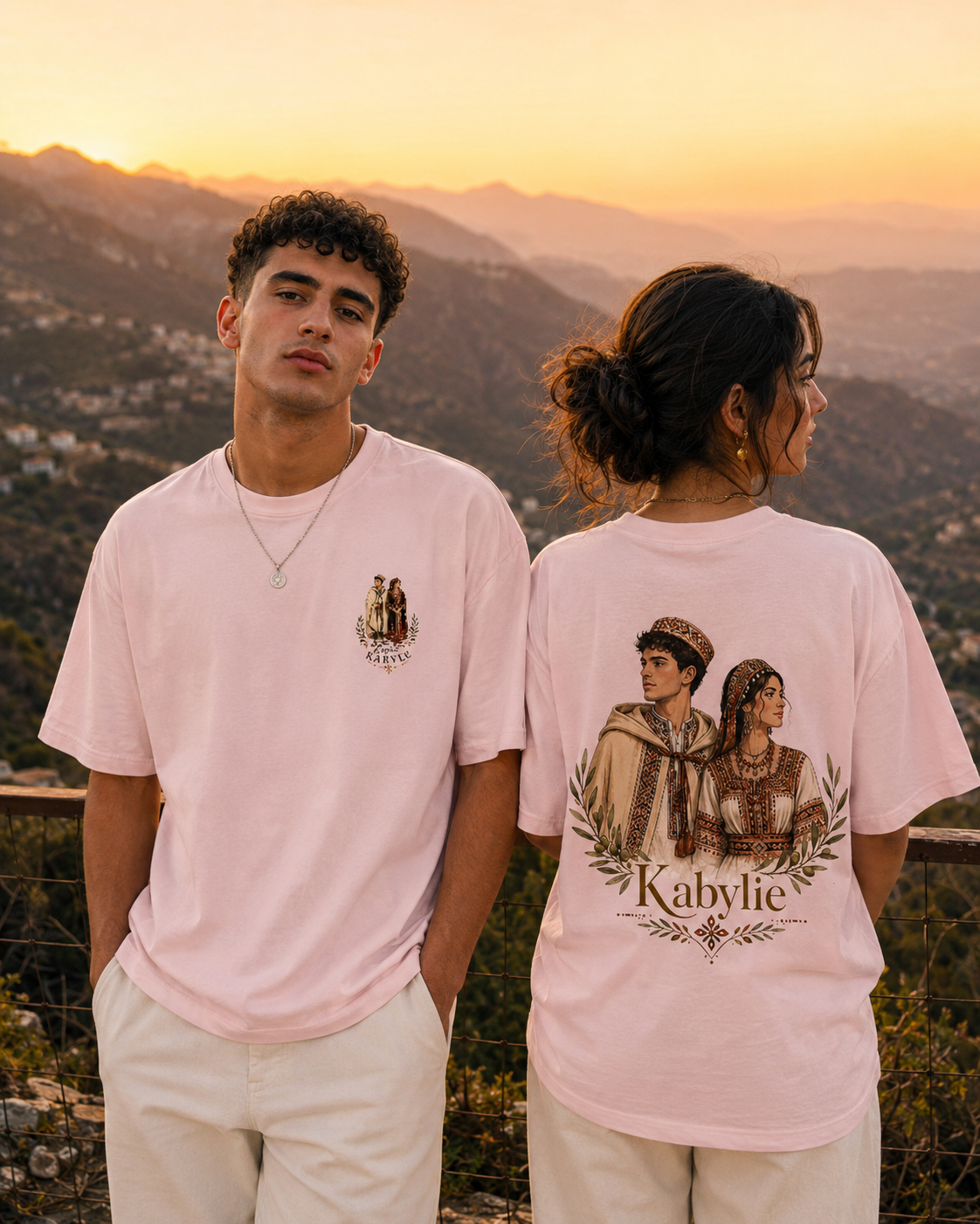 Kabylie Oversized Cotton T-Shirt