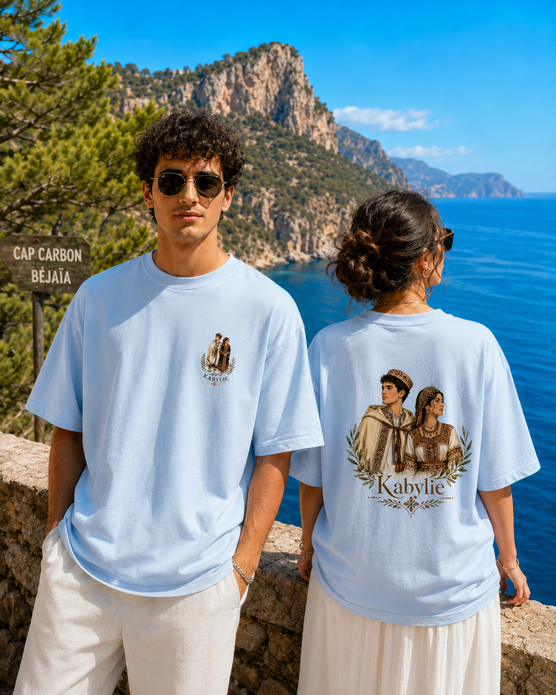 Kabylie Oversized Cotton T-Shirt