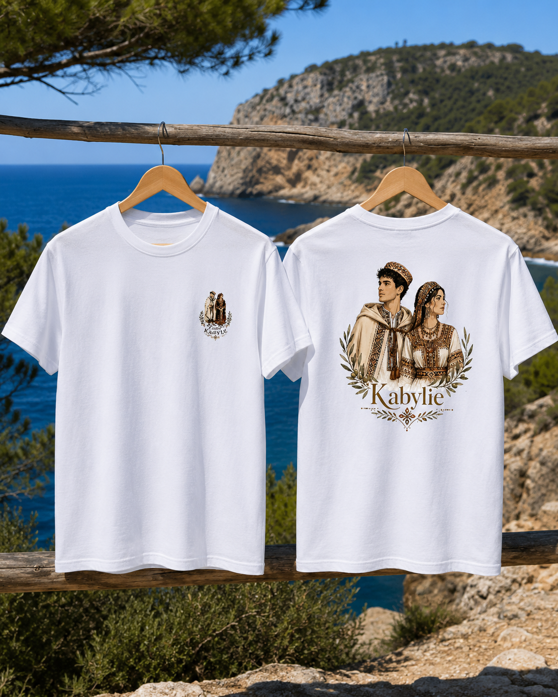 Kabylie Oversized Cotton T-Shirt