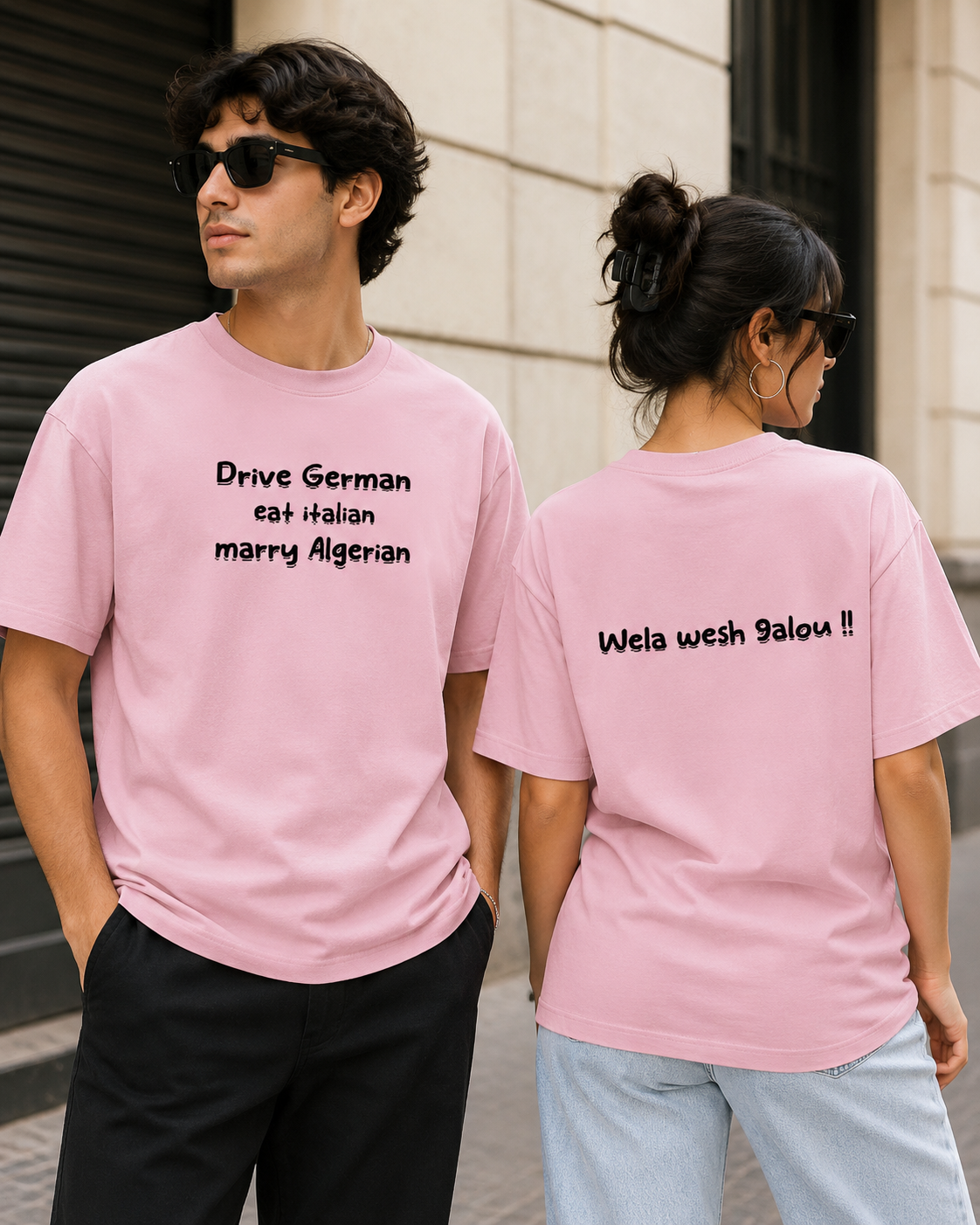 Cotton T-Shirt -marry algerian-