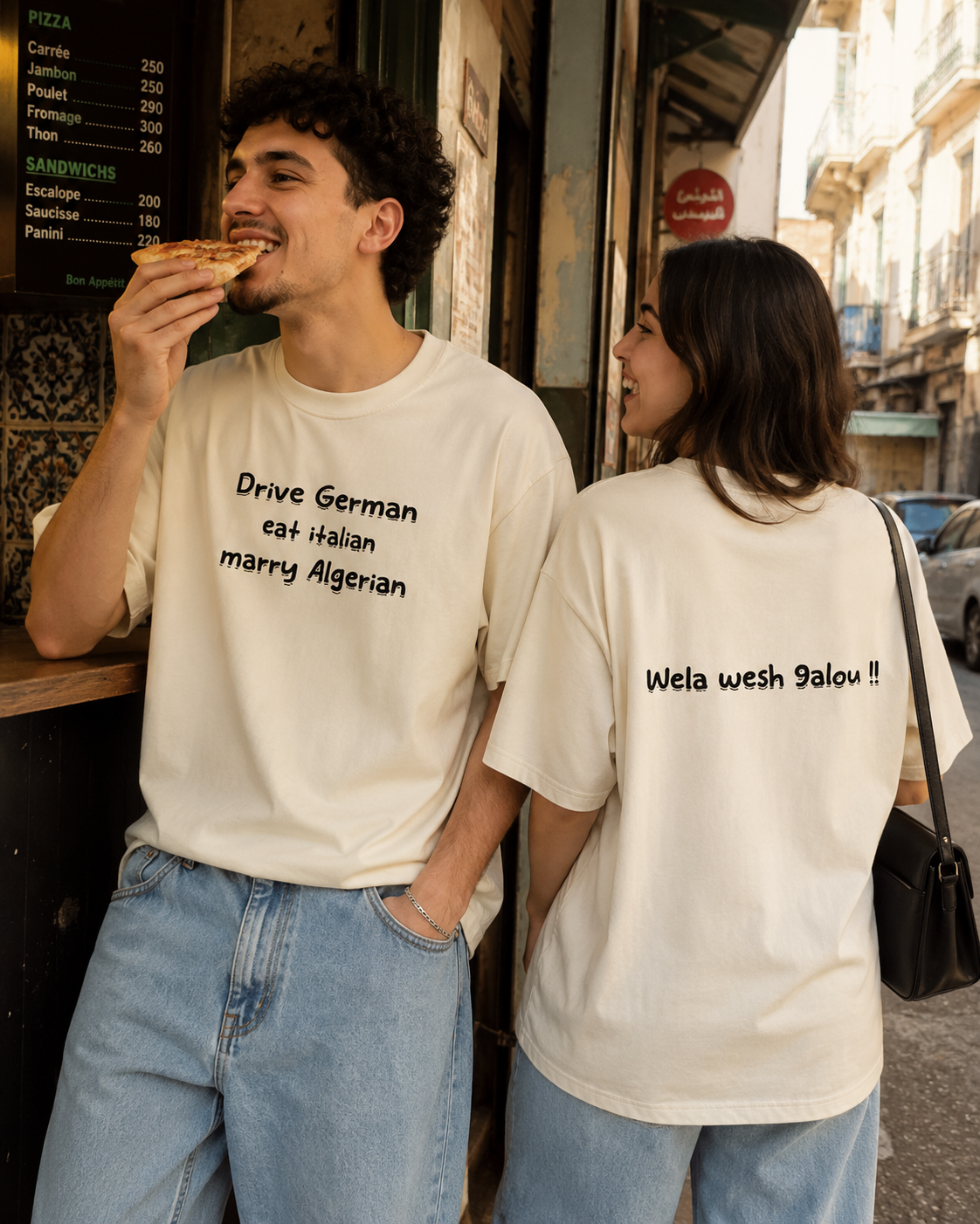 Cotton T-Shirt -marry algerian-