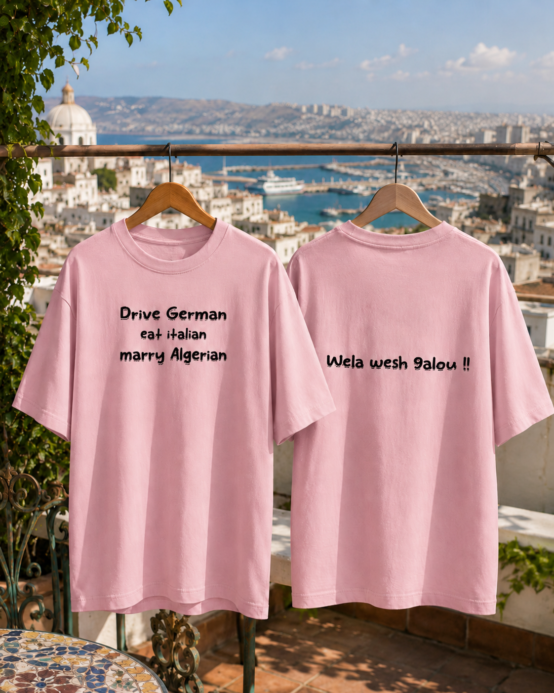 Cotton T-Shirt -marry algerian-