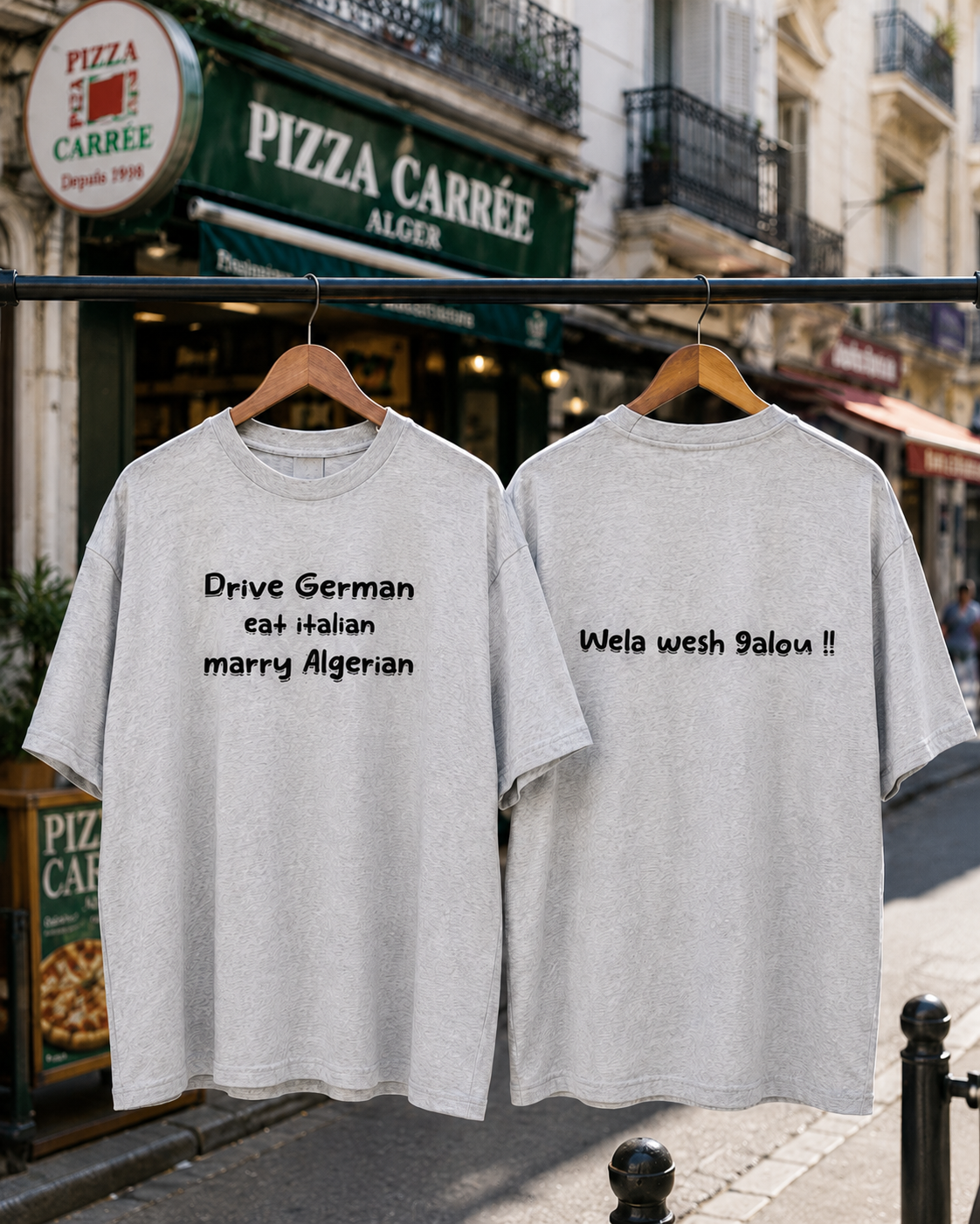 Cotton T-Shirt -marry algerian-