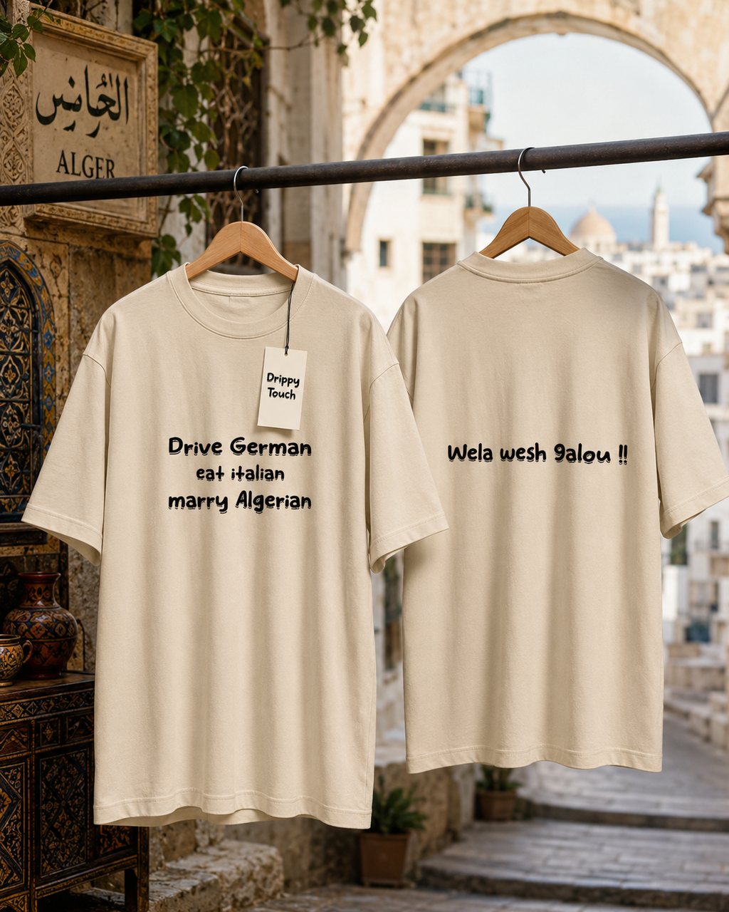 Cotton T-Shirt -marry algerian-