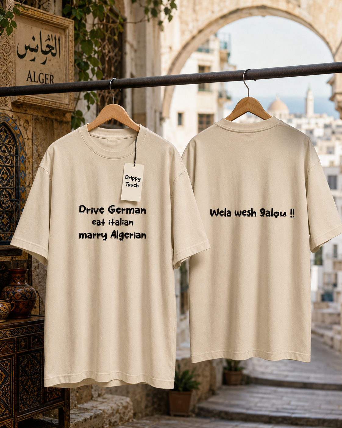 Cotton T-Shirt -marry algerian-